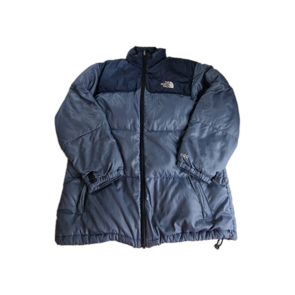 The North Face 600 Down Puffer Jacket Boys XL BLUE Winter Ski Snowboard Youth